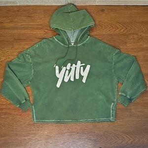 YITTY MAJOR LABEL EP OVERSIZED PULLOVER HOODIE